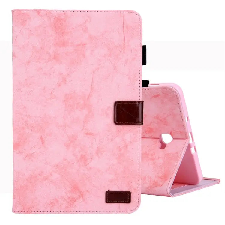 Business Style Horizontal Flip Leather Case with Holder & Card Slot & Photo Frame & Sleep / Wake-up Function For Galaxy