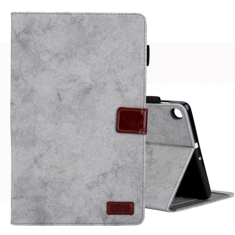 Business Style Horizontal Flip Leather Case with Holder & Card Slot & Photo Frame & Sleep / Wake-up Function For Galaxy