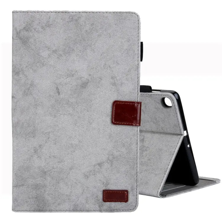 Business Style Horizontal Flip Leather Case with Holder & Card Slot & Photo Frame & Sleep / Wake-up Function For Galaxy