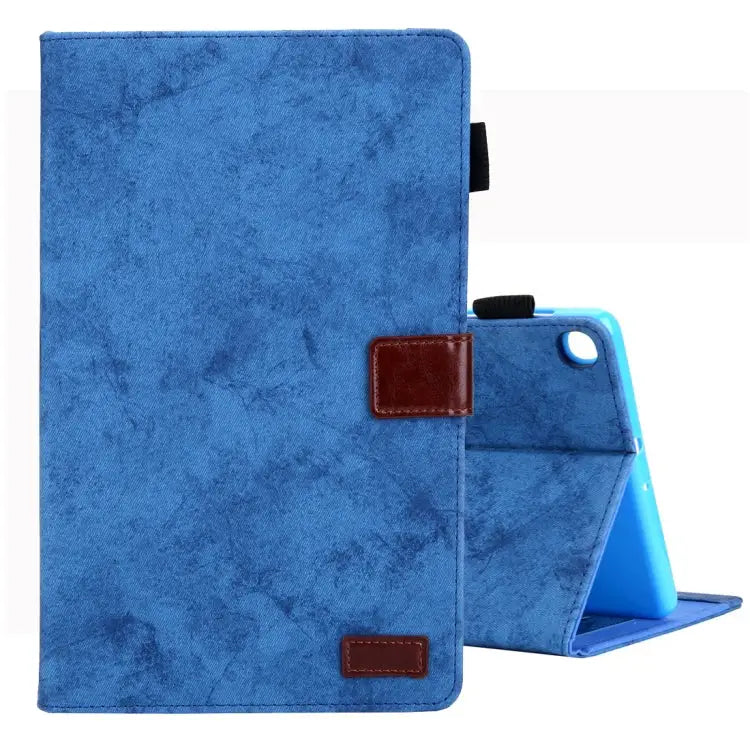 Business Style Horizontal Flip Leather Case with Holder & Card Slot & Photo Frame & Sleep / Wake-up Function For Galaxy