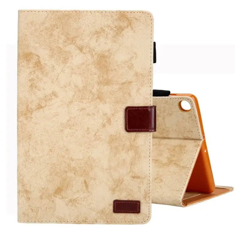 Business Style Horizontal Flip Leather Case with Holder & Card Slot & Photo Frame & Sleep / Wake-up Function For Galaxy