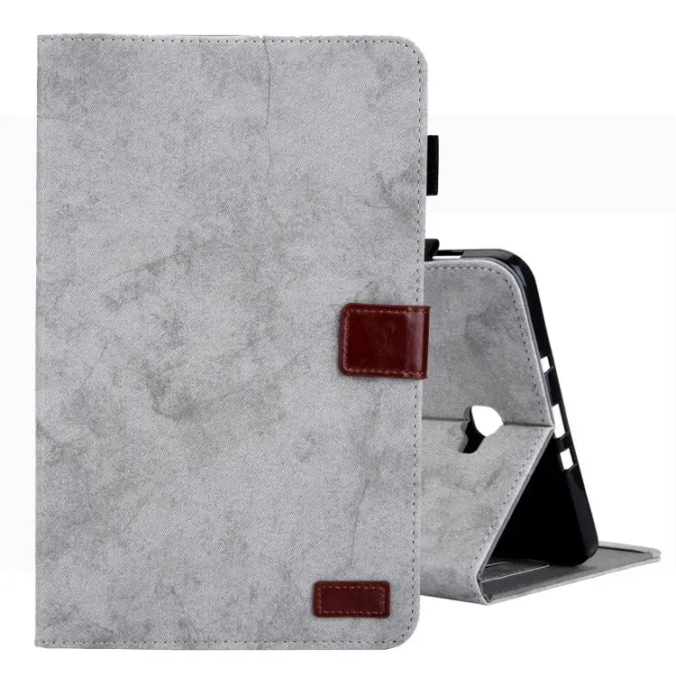 Business Style Horizontal Flip Leather Case with Holder & Card Slot & Photo Frame & Sleep / Wake-up Function For Galaxy