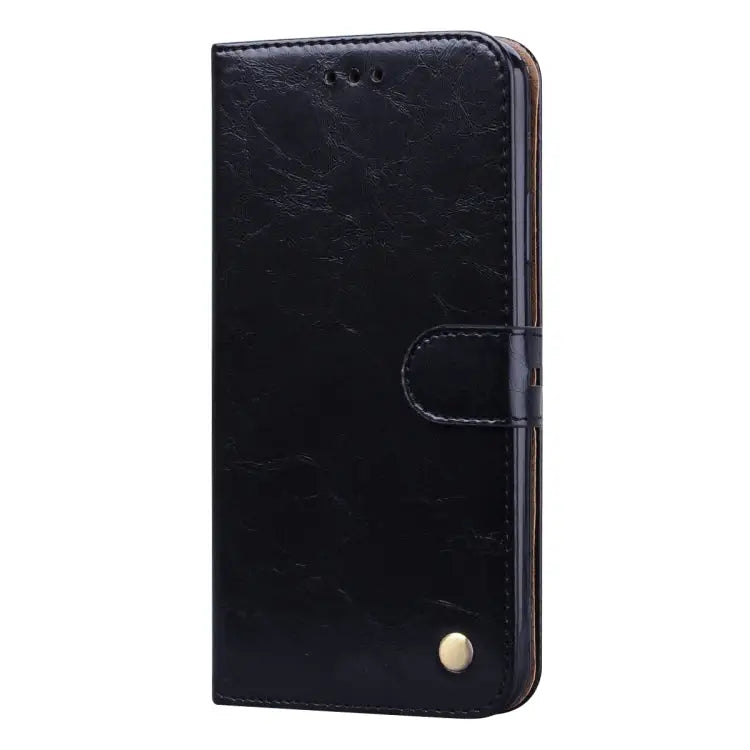 Business Style Oil Wax Texture Horizontal Flip Leather Case with Holder & Card Slots & Wallet For iPhone 13 mini