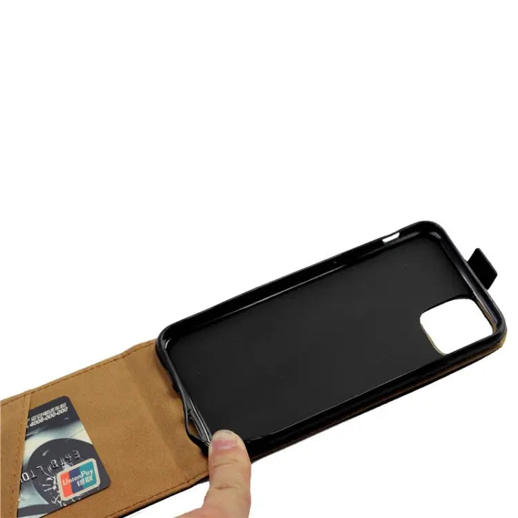 Business Style Vertical Flip TPU Leather Case with Card Slot For iPhone11 For iPhone 11 Pro For iPhone11 Pro Max