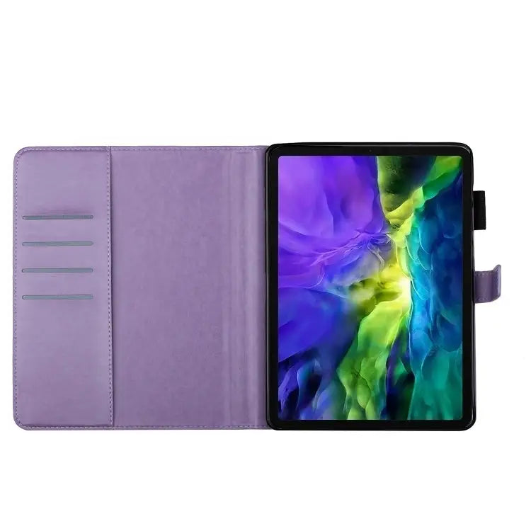 Butterflies Embossing Pattern Horizontal Flip Leather Case with Holder & Card Slot For iPad Pro 11 (2020) - Apple