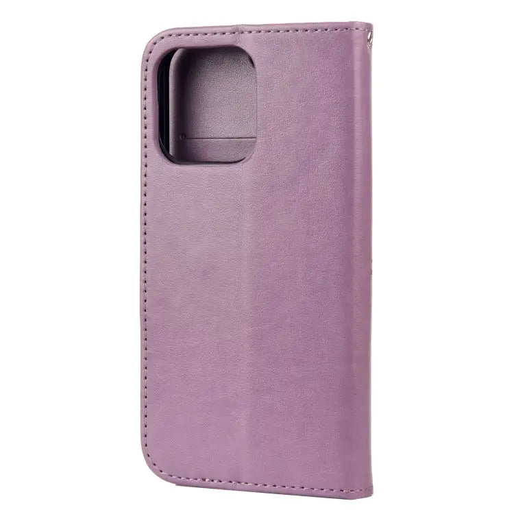 Butterfly Flower Pattern Horizontal Flip Leather Case with Holder & Card Slots & Wallet For iPhone 13 Pro For iPhone 13