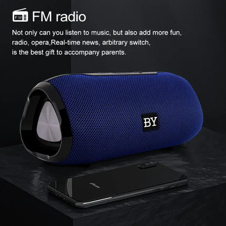 BY Portable Bluetooth Speaker Waterproof Wireless Loudspeaker 3D Stereo Music Surround Sound System Outdoor Speakers