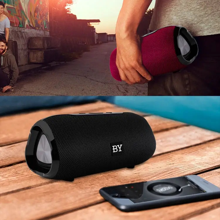 BY Portable Bluetooth Speaker Waterproof Wireless Loudspeaker 3D Stereo Music Surround Sound System Outdoor Speakers