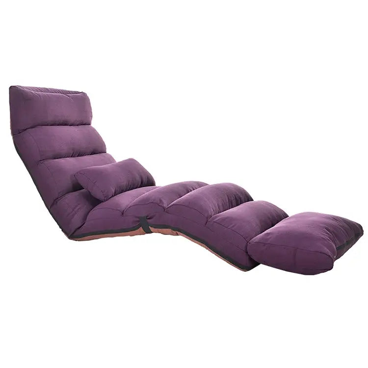 C1 Lazy Couch Tatami Foldable Single Recliner Bay Window Creative Leisure Floor Chair Size:205x56x20cm - 205x56x20cm