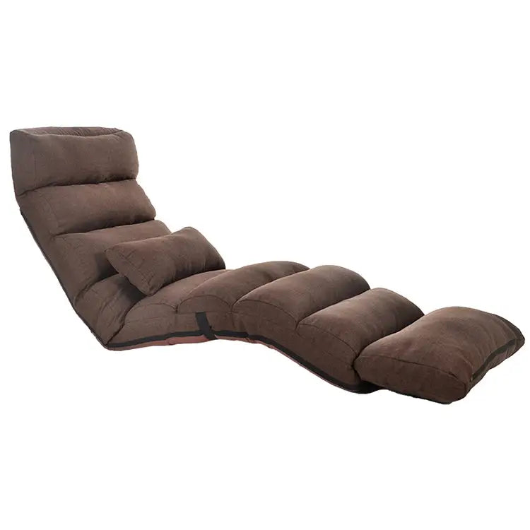C1 Lazy Couch Tatami Foldable Single Recliner Bay Window Creative Leisure Floor Chair Size:205x56x20cm - 205x56x20cm
