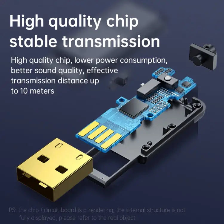 C11 2 In 1 Bluetooth 5.0 Aux Adapter Audio Receiver Transmitter - C11