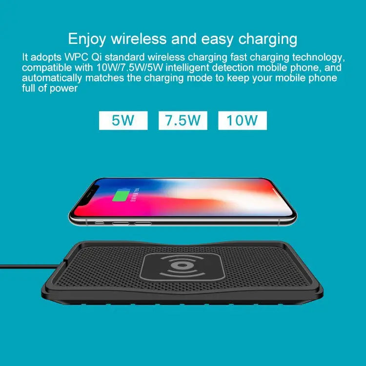 C3 QI Standard Vehicle Anti-skid Wireless Fast Charging Charger - C3