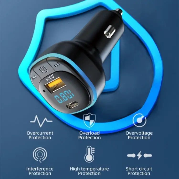 C33 Car Charger Quick Charge Type C Fast Charging Phone Adapter C33 - C33