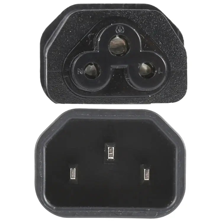 C5 to C14 AC Power Plug Adapter Converter Socket C5 to C14 - C5 to C14