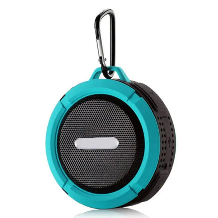 C6a Outdoor Chuck Wireless Bluetooth Car Speaker Suction Cup Speaker Support TF Card - Blue - Apple Accessories
