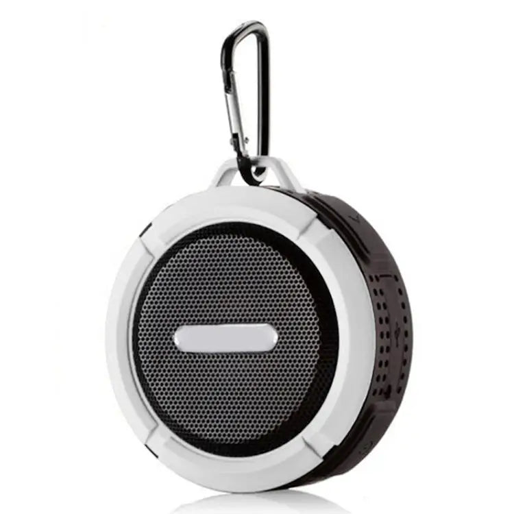 C6a Outdoor Chuck Wireless Bluetooth Car Speaker Suction Cup Speaker Support TF Card - White - Apple Accessories