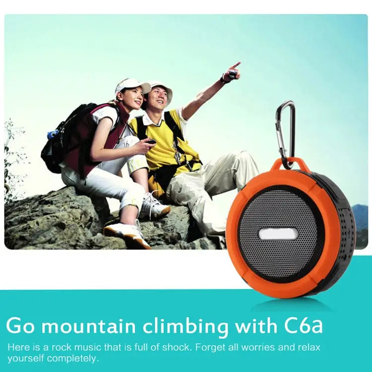 C6a Outdoor Chuck Wireless Bluetooth Car Speaker Suction Cup Speaker Support TF Card - Apple Accessories