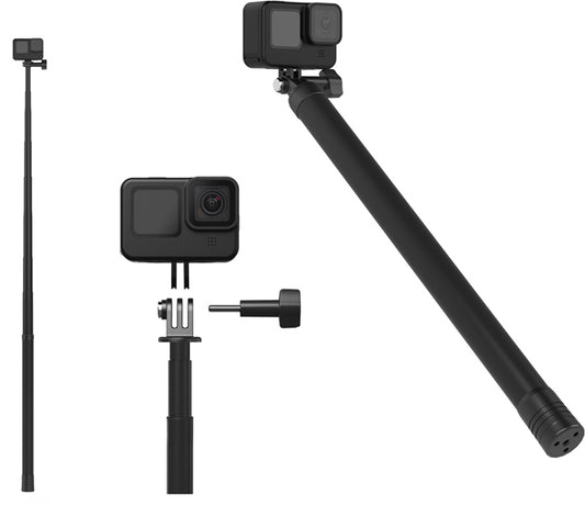 TELESIN Ultra Long 2.7m Carbon Fiber Selfie Stick for Action Cameras (2.0)