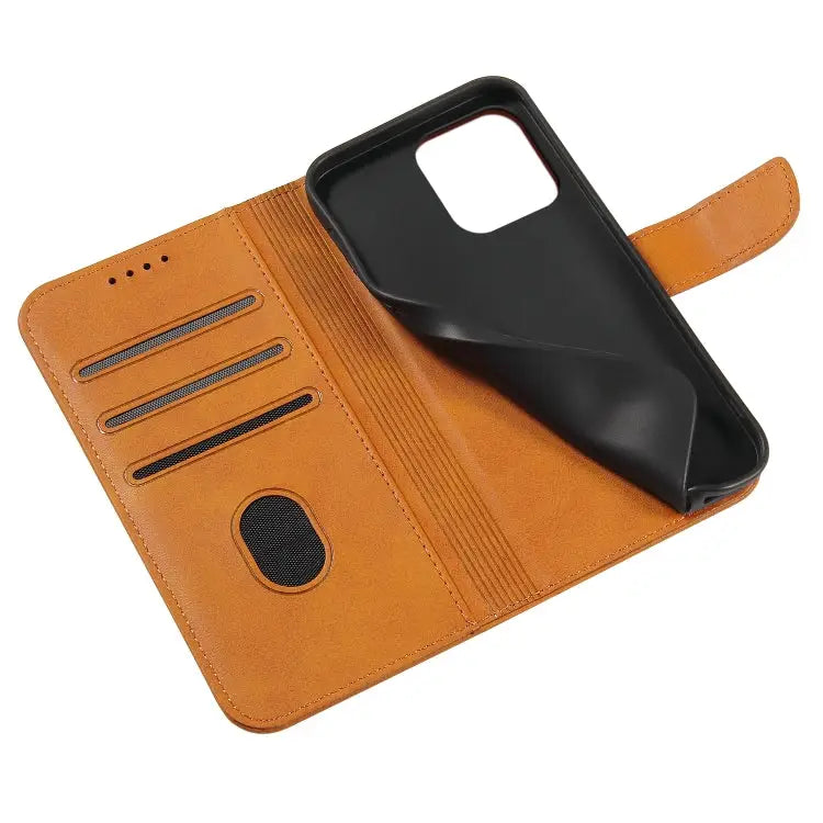 Calf Texture Buckle Flip Leather Phone Case For iPhone 14 For iPhone 14 Plus For iPhone 14 Pro For iPhone 14 Pro Max