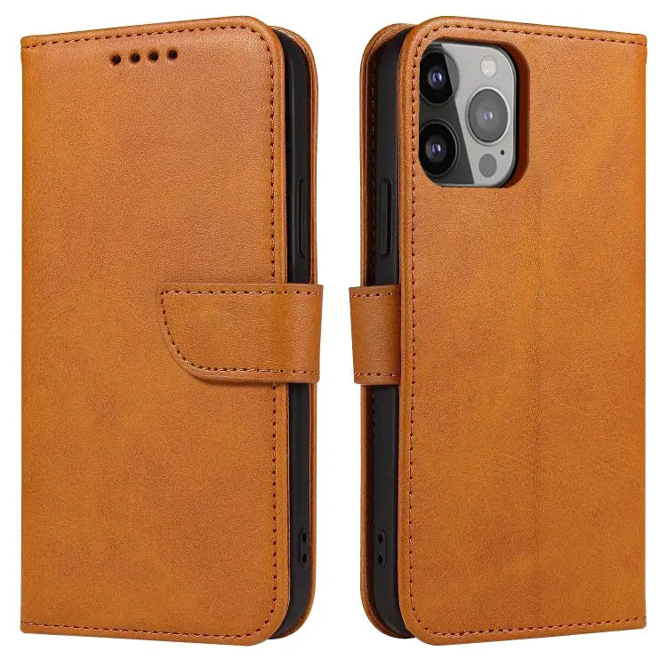 Calf Texture Buckle Flip Leather Phone Case For iPhone 14 For iPhone 14 Plus For iPhone 14 Pro For iPhone 14 Pro Max