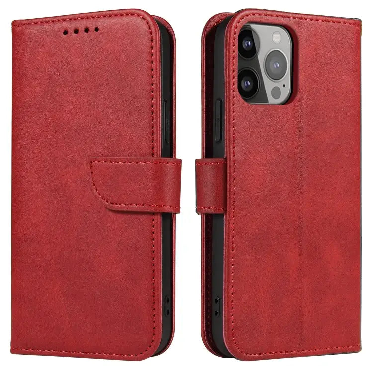 Calf Texture Buckle Flip Leather Phone Case For iPhone 14 For iPhone 14 Plus For iPhone 14 Pro For iPhone 14 Pro Max