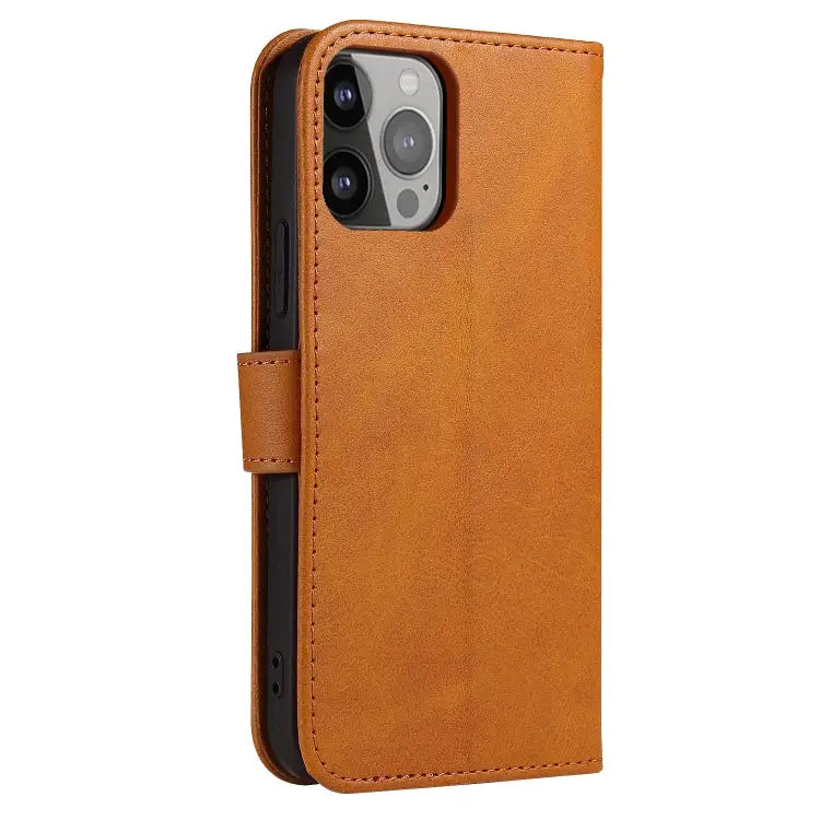 Calf Texture Buckle Flip Leather Phone Case For iPhone 14 For iPhone 14 Plus For iPhone 14 Pro For iPhone 14 Pro Max