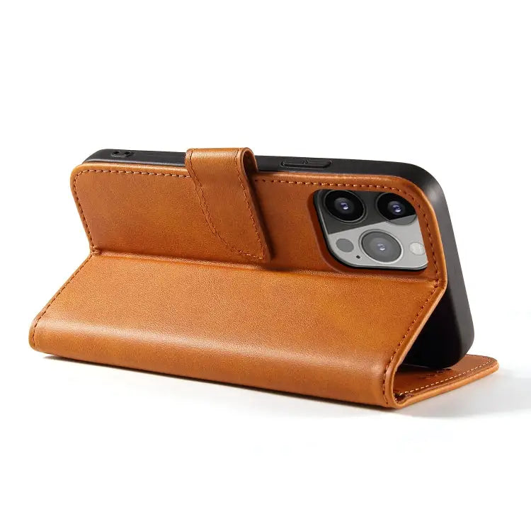 Calf Texture Buckle Flip Leather Phone Case For iPhone 14 For iPhone 14 Plus For iPhone 14 Pro For iPhone 14 Pro Max