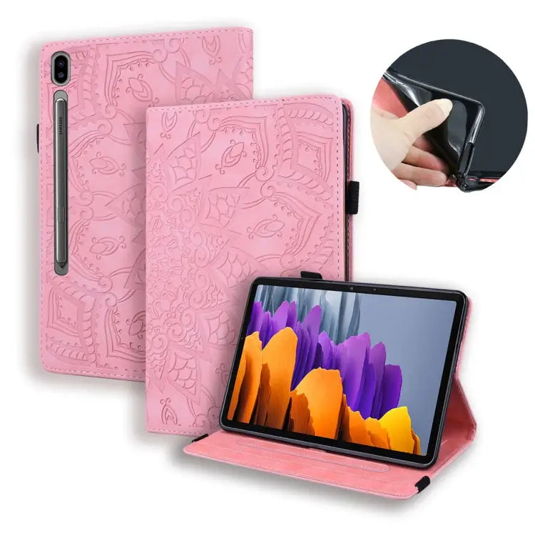 Calf Texture Embossed Horizontal Flip Leather Case with Holder & Card Slots & Photo Frame For iPad Air 11 2024 / Air