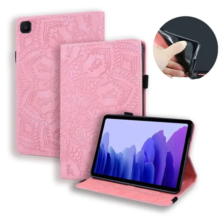 Calf Texture Embossed Horizontal Flip Leather Case with Holder & Card Slots & Photo Frame For iPad Air 11 2024 / Air