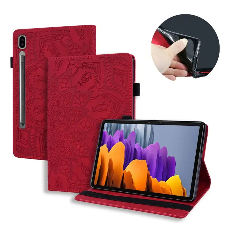 Calf Texture Embossed Horizontal Flip Leather Case with Holder & Card Slots & Photo Frame For iPad Air 11 2024 / Air