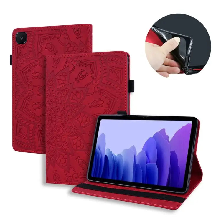 Calf Texture Embossed Horizontal Flip Leather Case with Holder & Card Slots & Photo Frame For iPad Air 11 2024 / Air