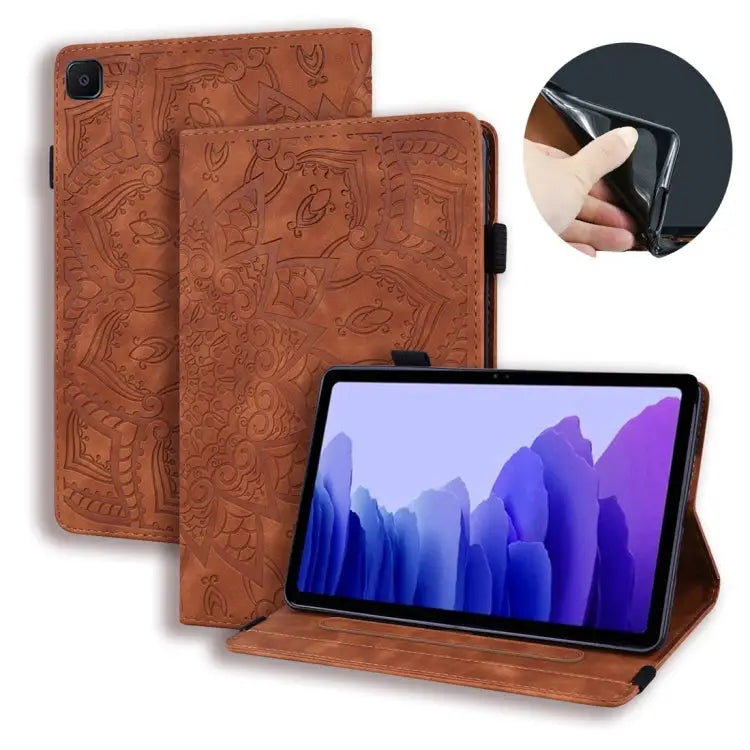 Calf Texture Embossed Horizontal Flip Leather Case with Holder & Card Slots & Photo Frame For iPad Air 11 2024 / Air