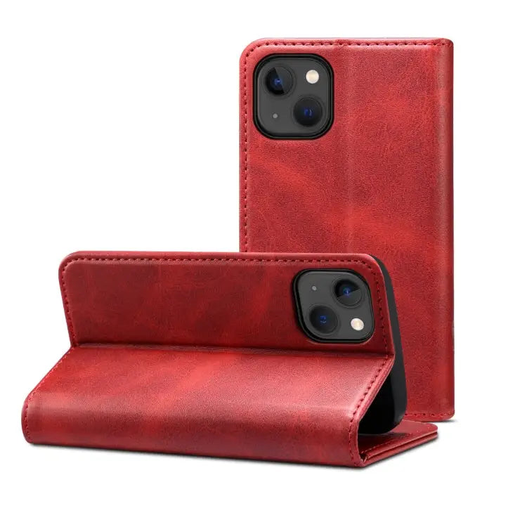 Calf Texture Horizontal Flip Leather Phone Case For iPhone 14 For iPhone 14 Plus For iPhone 14 Pro For iPhone 14 Pro