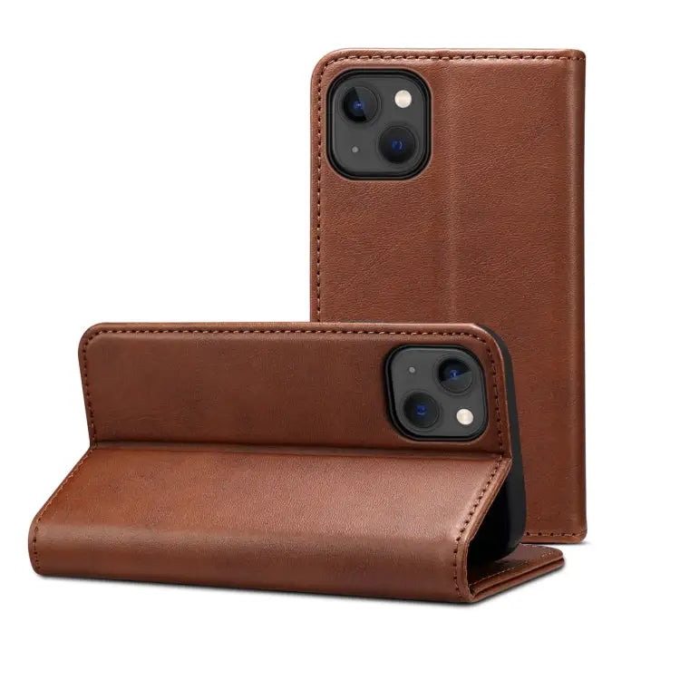 Calf Texture Horizontal Flip Leather Phone Case For iPhone 14 For iPhone 14 Plus For iPhone 14 Pro For iPhone 14 Pro
