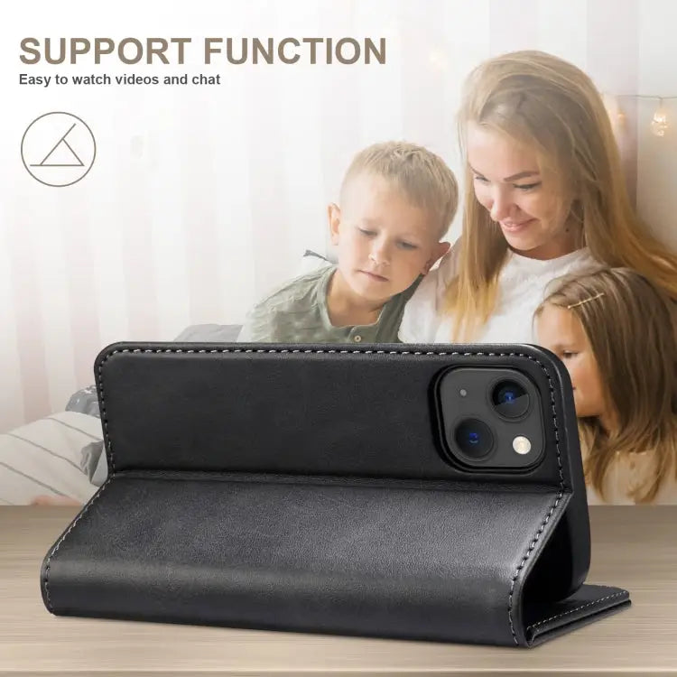 Calf Texture Horizontal Flip Leather Phone Case For iPhone 14 For iPhone 14 Plus For iPhone 14 Pro For iPhone 14 Pro