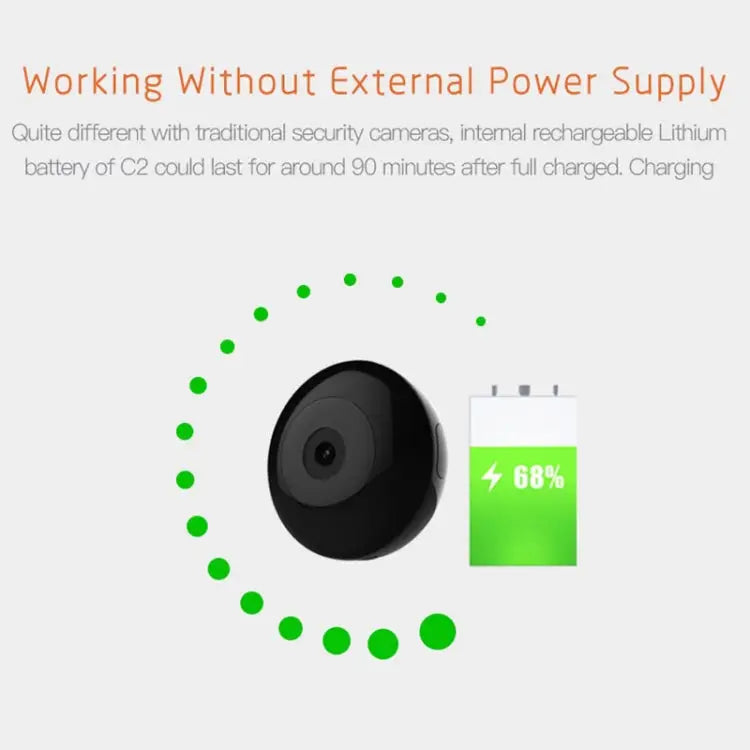CAMSOY C2 Intelligent Bluetooth Monitor HD Night Vision WIFI Remote Monitor Camera CAMSOY - CAMSOY