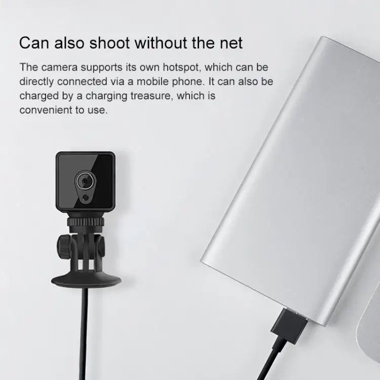 CAMSOY S1 HD 1280 x 720P 140 Degree Wide Angle Wireless WiFi Intelligent Surveillance Camera S1 - S1
