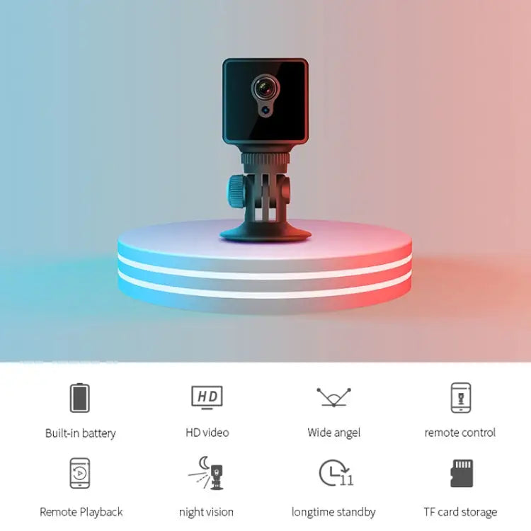 CAMSOY S8 HD 1280 x 720P 140 Degree Wide Angle Wireless WiFi Intelligent Surveillance Camera Support Photosensitive