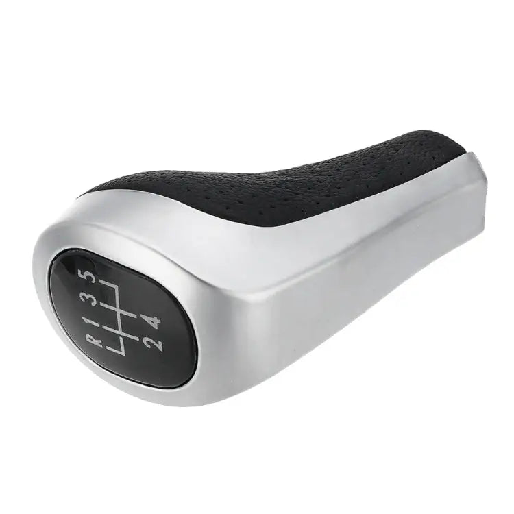 Car 5-speed Matte Silver Gear Shift Lever Knob for BMW - 5-speed Matte Silver