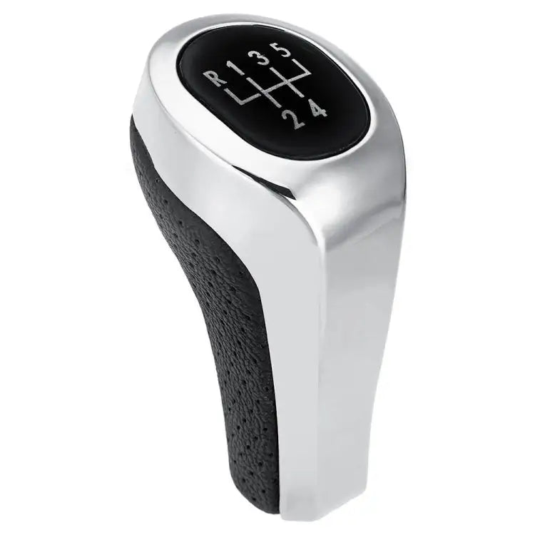 Car 5-speed Matte Silver Gear Shift Lever Knob for BMW - 5-speed Matte Silver