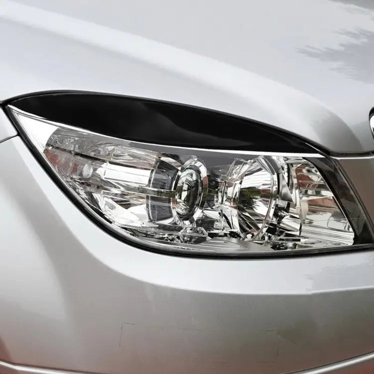 Car ABS Light Eyebrow For Mercedes-Benz C-class W204/C180/C200/C260/C300/C350 2008-2011 For Mercedes-Benz C-class