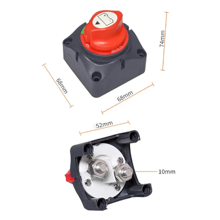 Car Auto RV Marine Boat Battery Selector Isolator Disconnect Rotary Switch Cut A701-G - A701-G