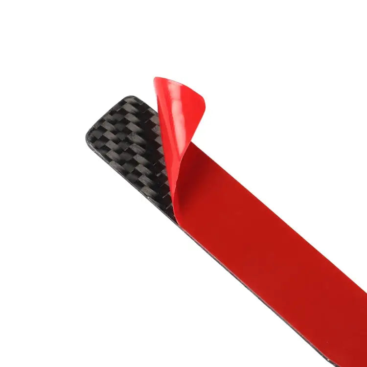 Car Carbon Fiber German Flag Pattern Rearview Mirror Anti-collision Sticker for Audi TT Left and Right Drive Universal