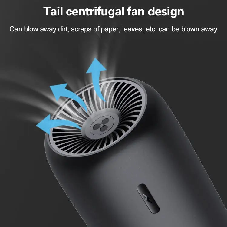 Car / Household Wireless Portable 90W Handheld Powerful Vacuum Cleaner Navy Blue - Navy Blue / Navy Blue