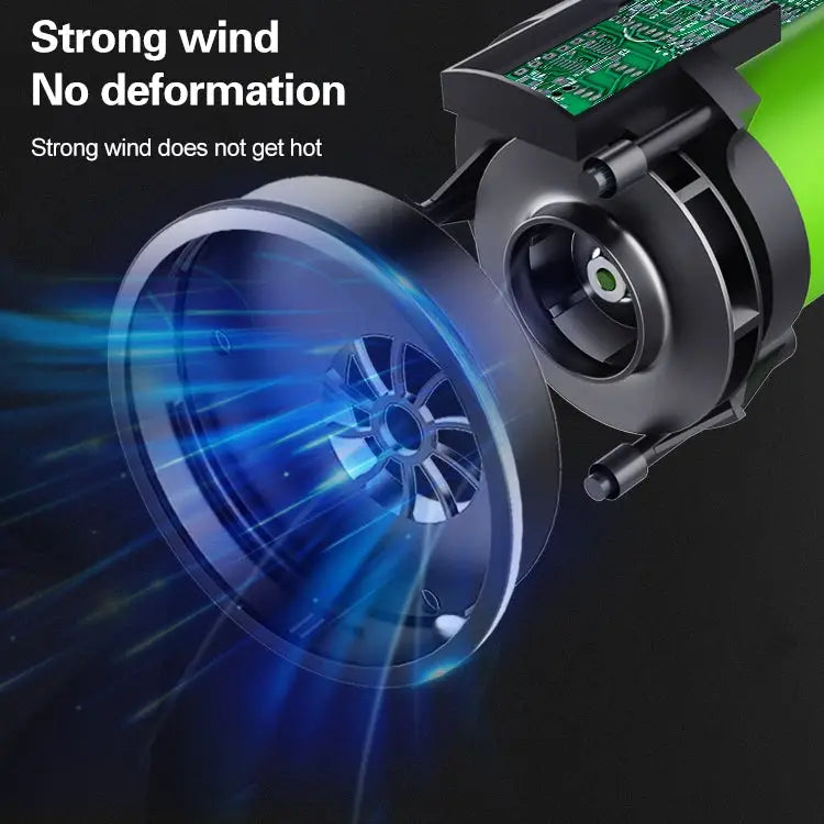 Car / Household Wireless Portable 90W Handheld Powerful Vacuum Cleaner Navy Blue - Navy Blue / Navy Blue