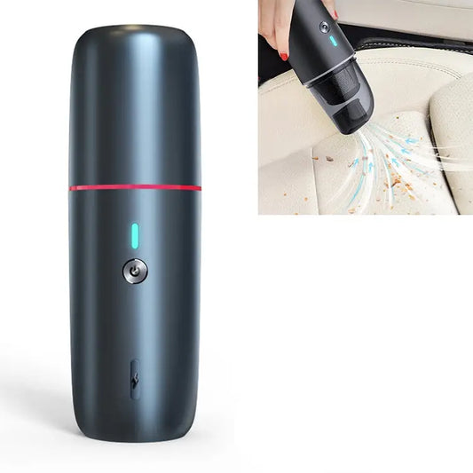 Car / Household Wireless Portable 90W Handheld Powerful Vacuum Cleaner Navy Blue - Navy Blue / Navy Blue