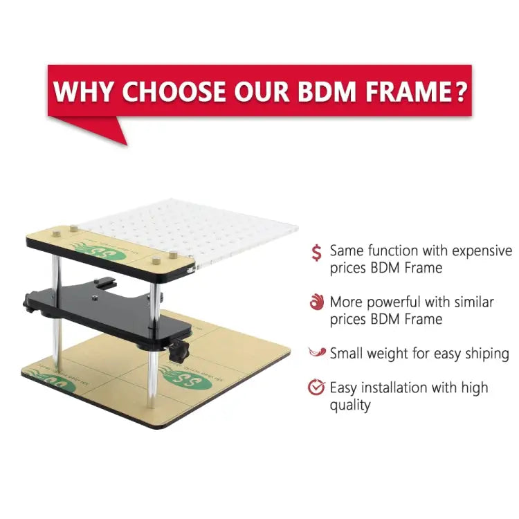 Car LED BDM Frame Holder BDM ECU Brush Test Stand with 4 Probe Pens BDM ECU Brush Test Stand - BDM ECU Brush Test Stand
