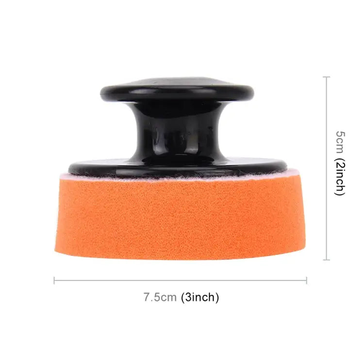 Car Polishing Sponge Round Sponge High-density Sponge Size:7.5*5cm Round Sponge - Round Sponge