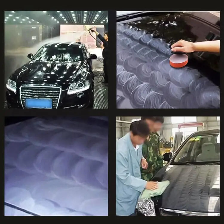 Car Polishing Sponge Round Sponge High-density Sponge Size:7.5*5cm Round Sponge - Round Sponge