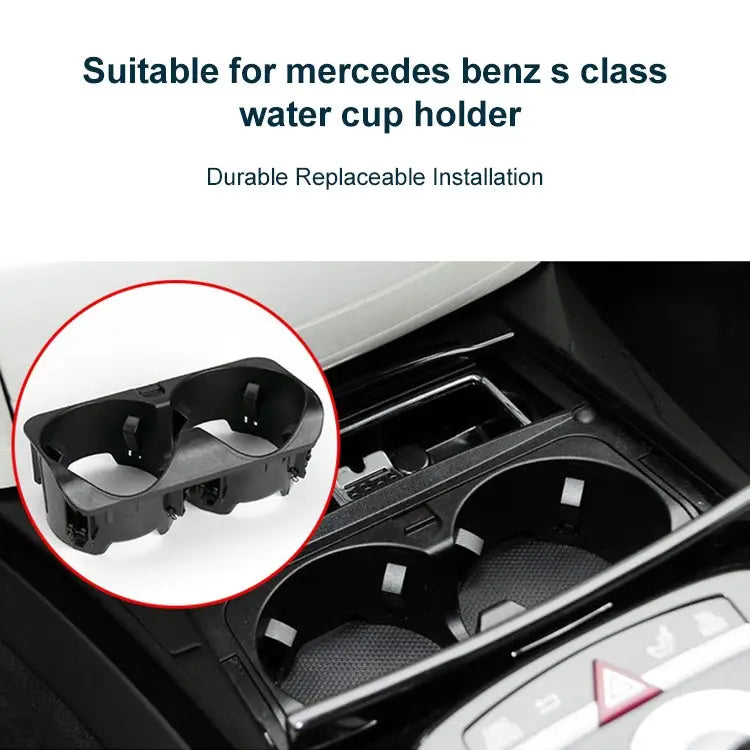 Car Water Cup Holder 2216801991 for Mercedes-Benz S-Class W221 2006-2009 Left Driving - W221 2006-2009